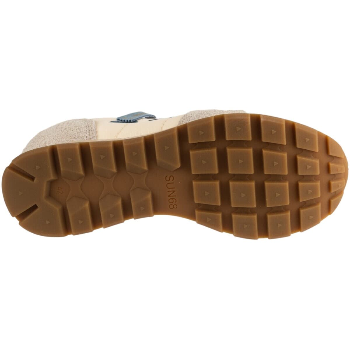 Men's Sneakers Sun68 Beige