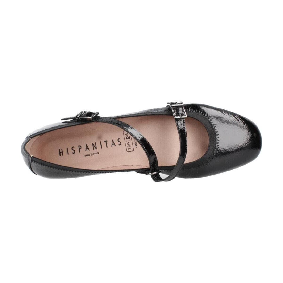 Women's Ballet Flats Hispanitas Black