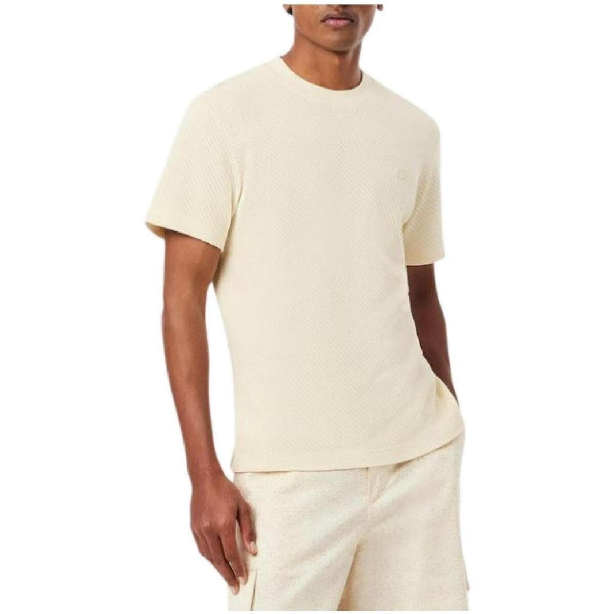 Men's T-Shirts Lacoste Beige