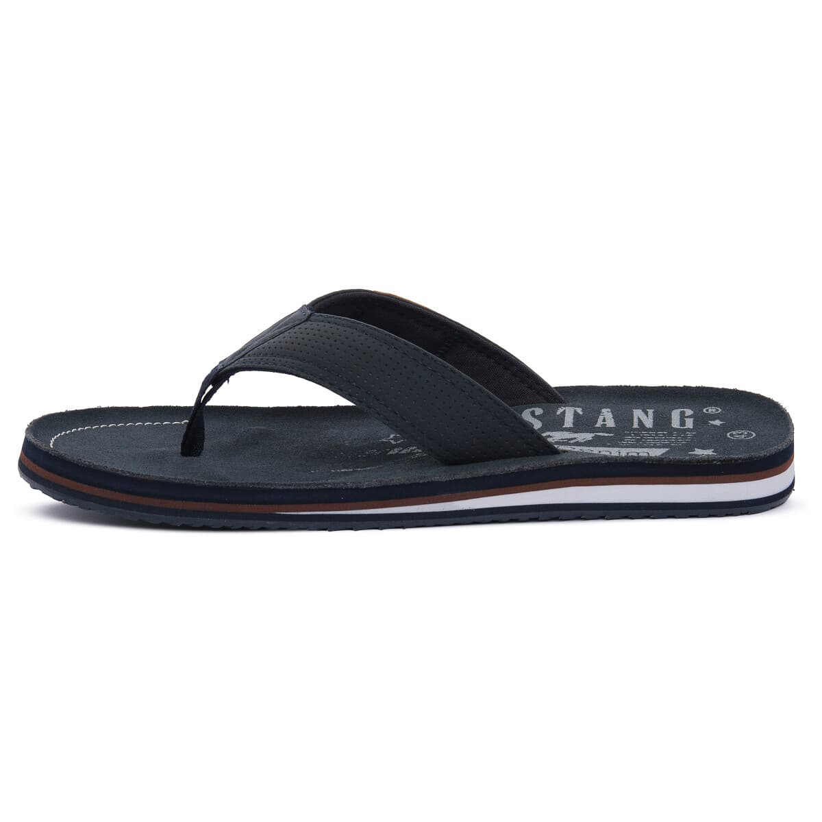 Men's Flip Flops Mustang Blue
