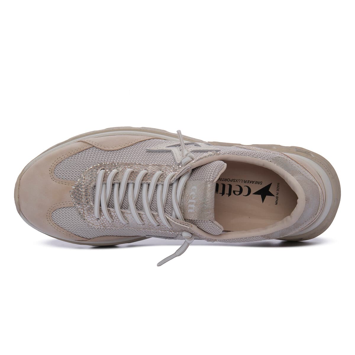 Women's Sneakers Cetti Beige