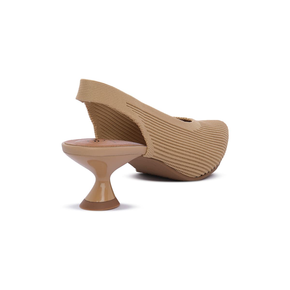 Women's Pumps Miss Elastic Brown