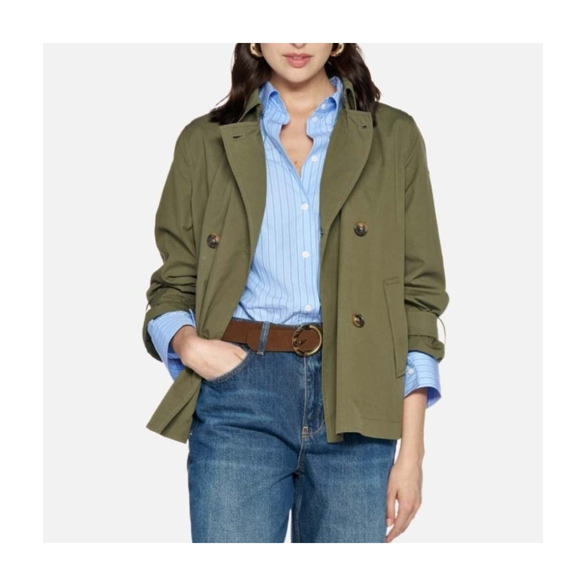 Women's Blazers Geox Green