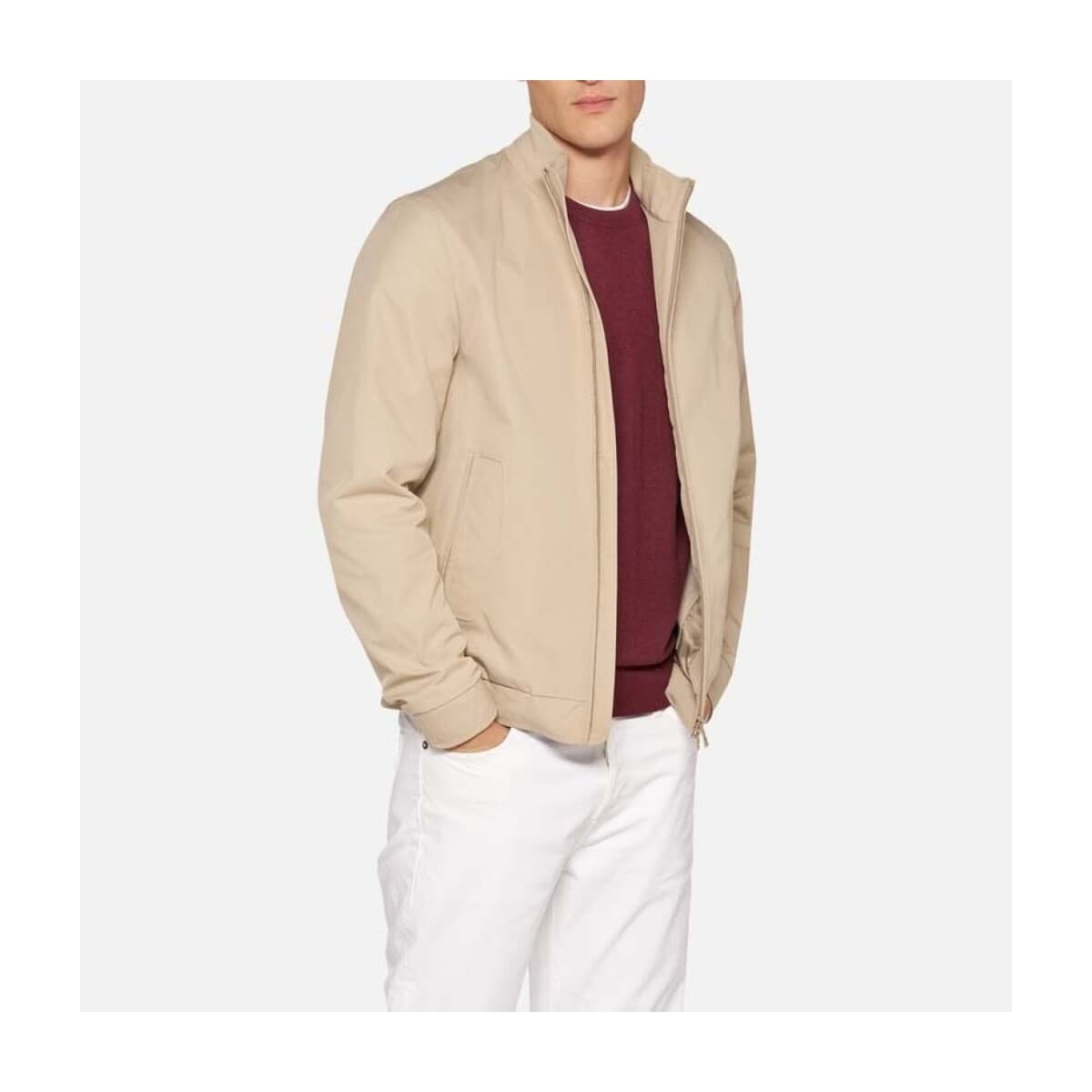 Men's Jackets Geox Beige