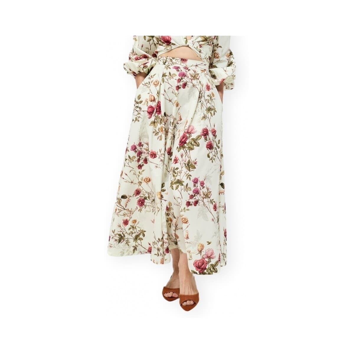 Μακρυές φούστες Pêra Lima PÊRA LIMA Bianca The Little Prince Skirt - Green