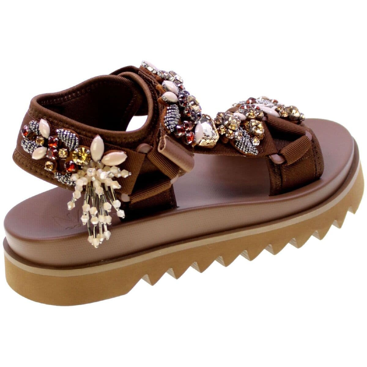 Women's Sandals NAN-KU Brown