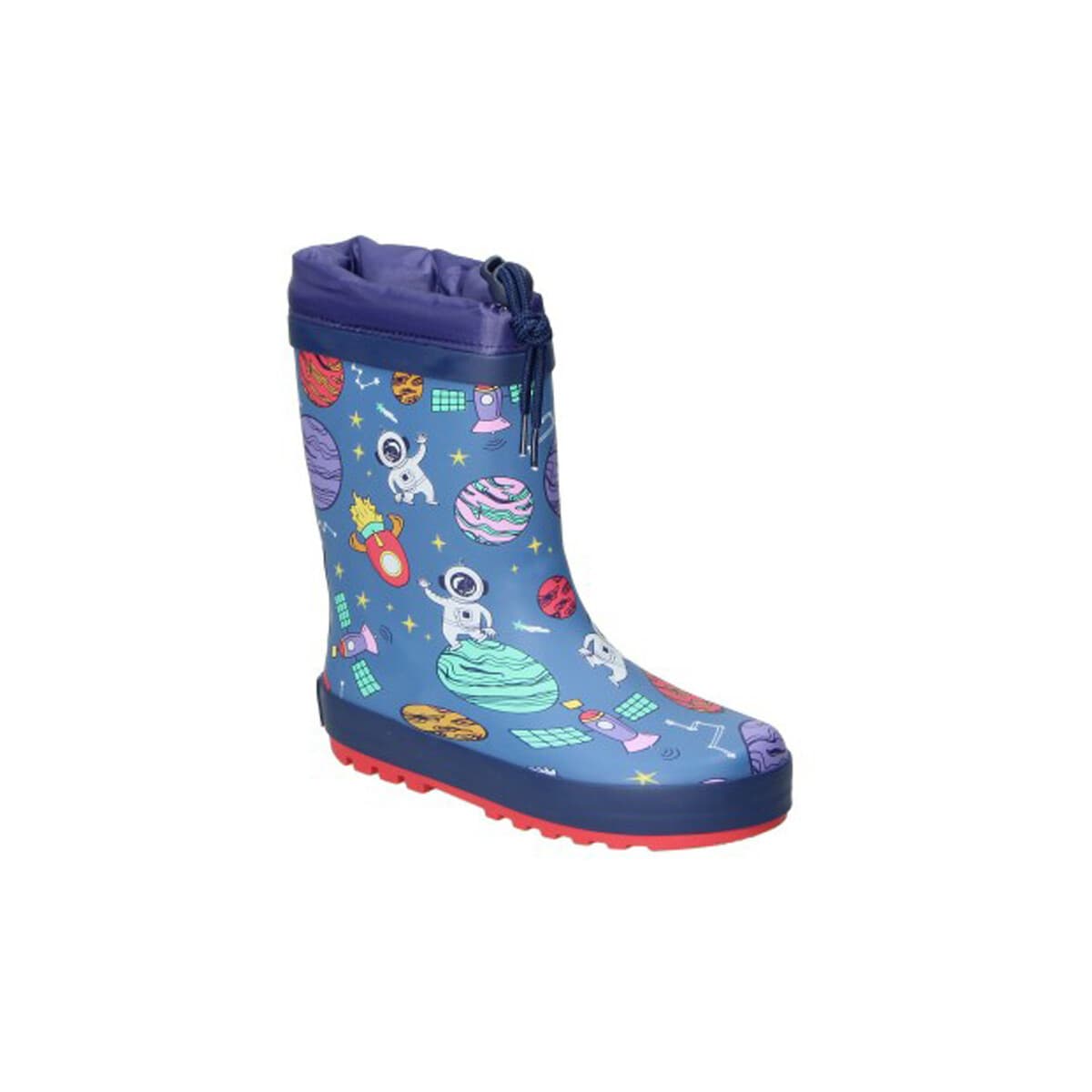 Boys' Wellington Boots Crecendo Purple