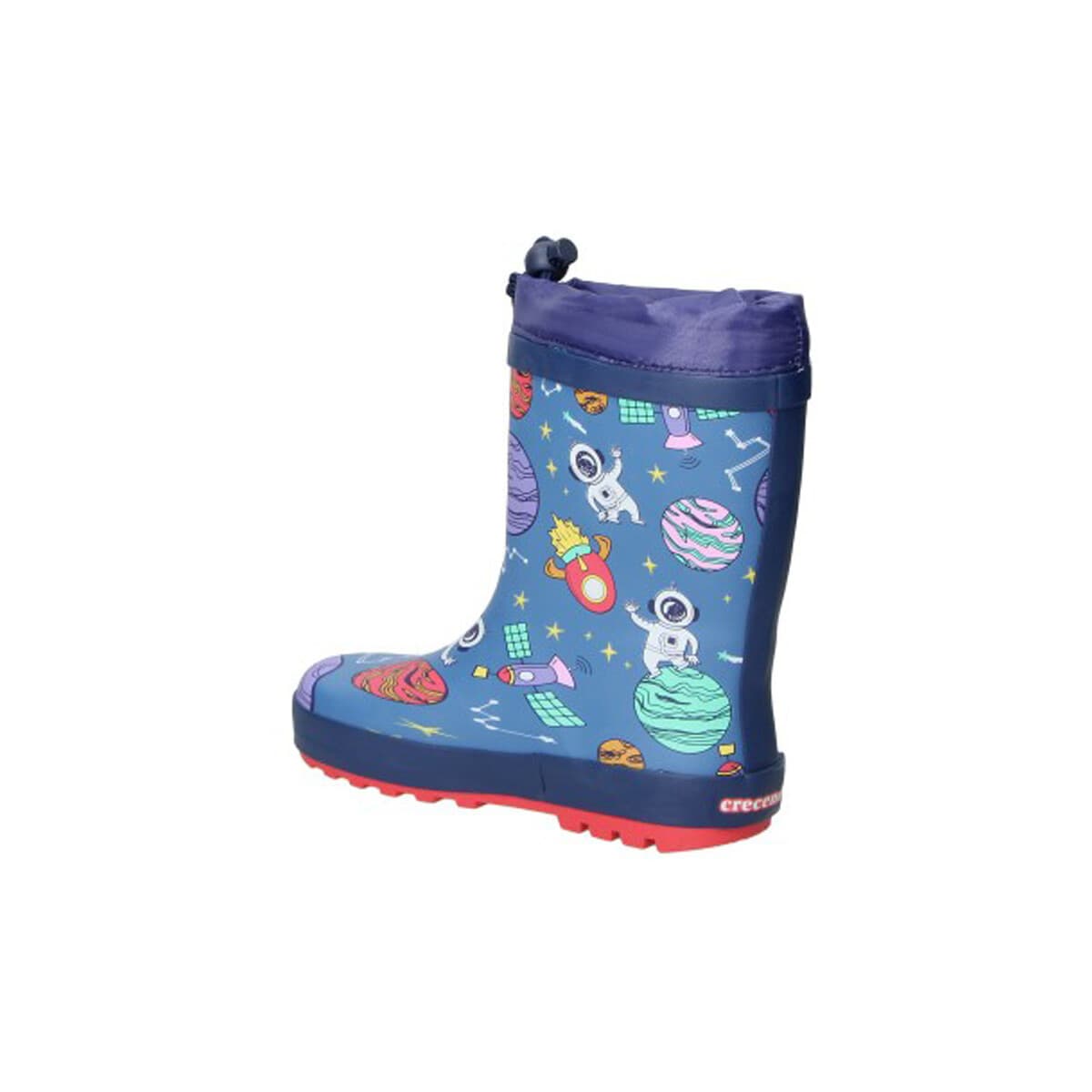 Boys' Wellington Boots Crecendo Purple