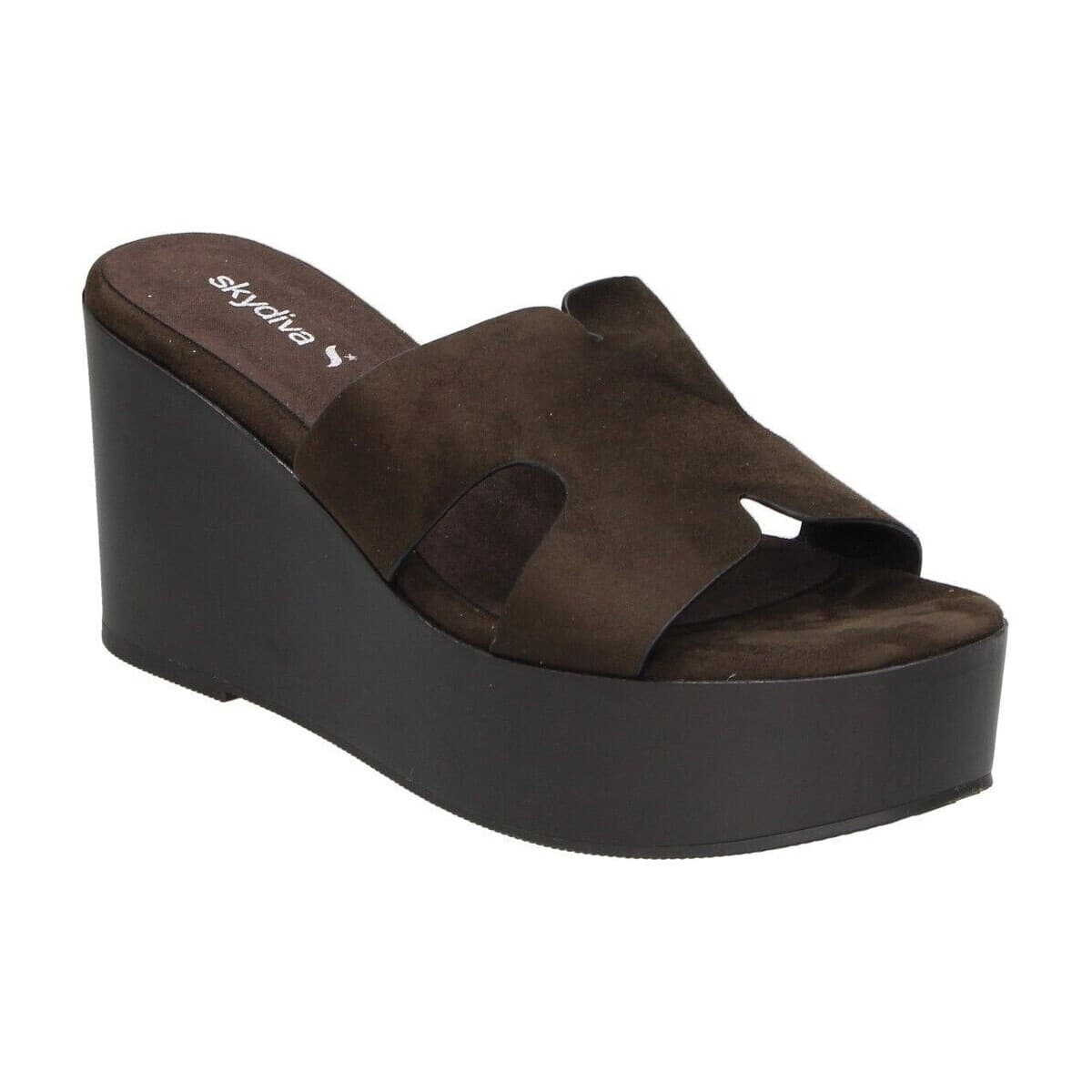 Women's Platforms Skydiva Brown