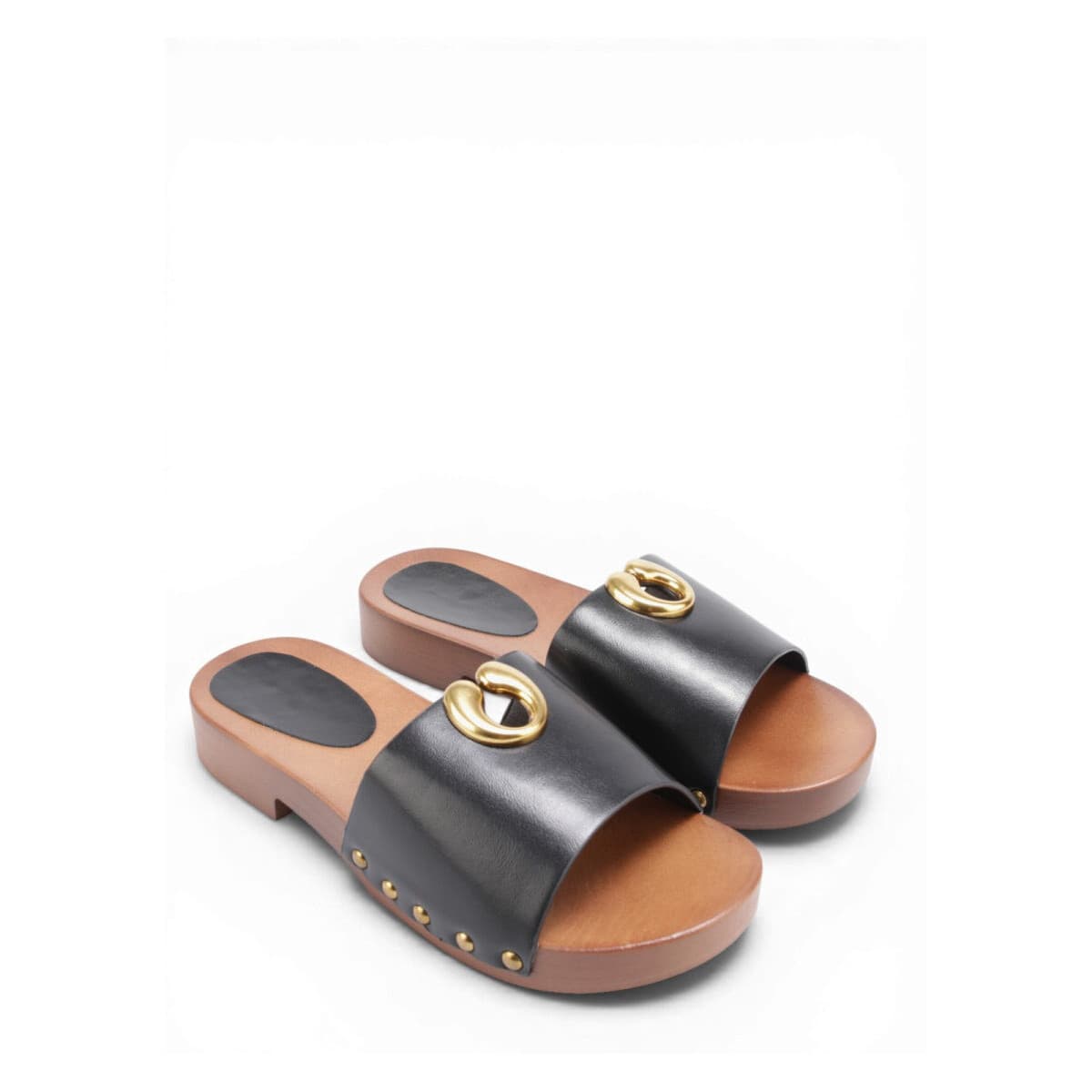 Women's Flip Flops La Modeuse Black