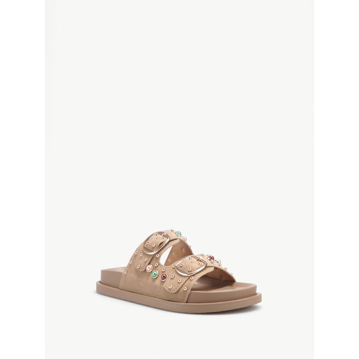 Women's Flip Flops La Modeuse Beige