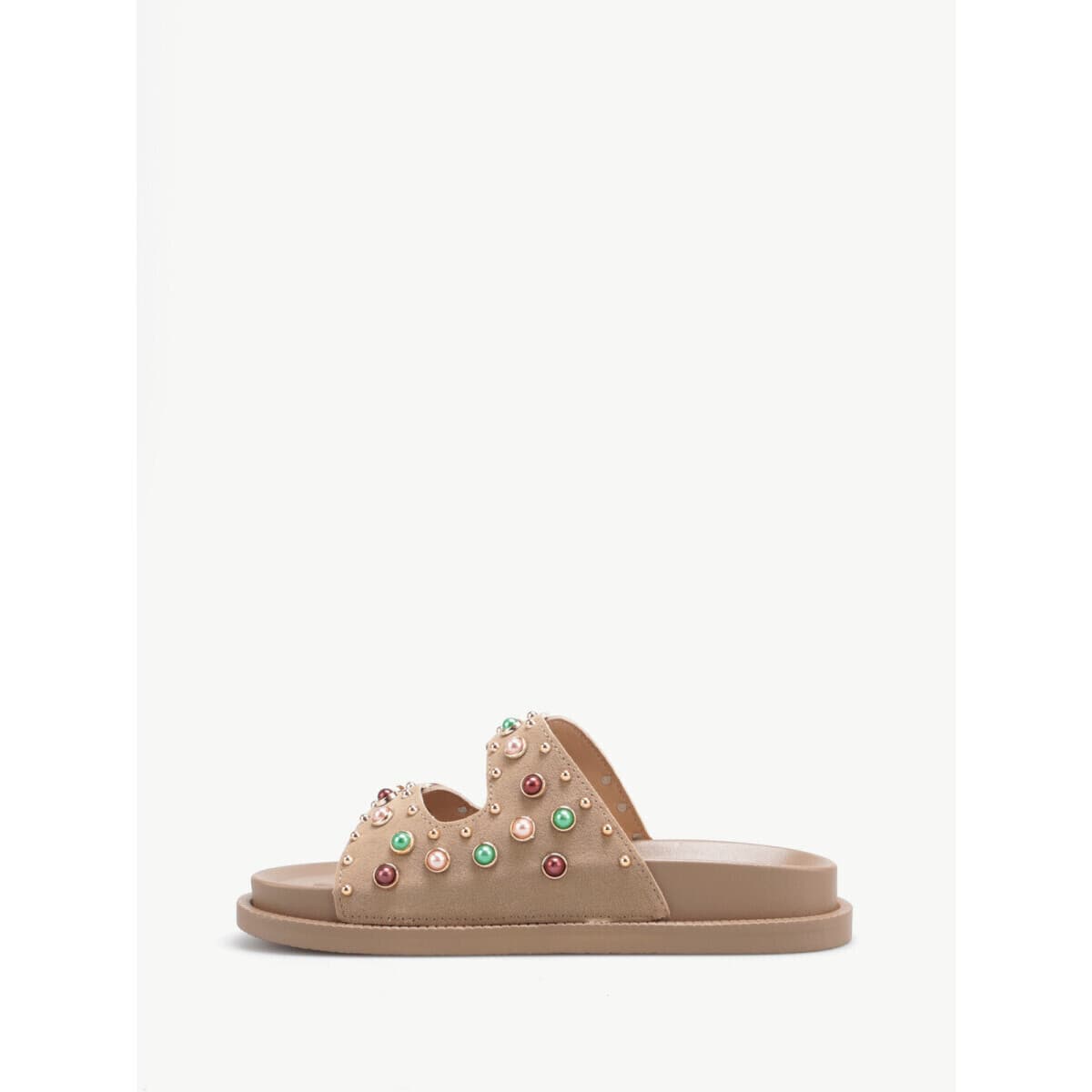 Women's Flip Flops La Modeuse Beige