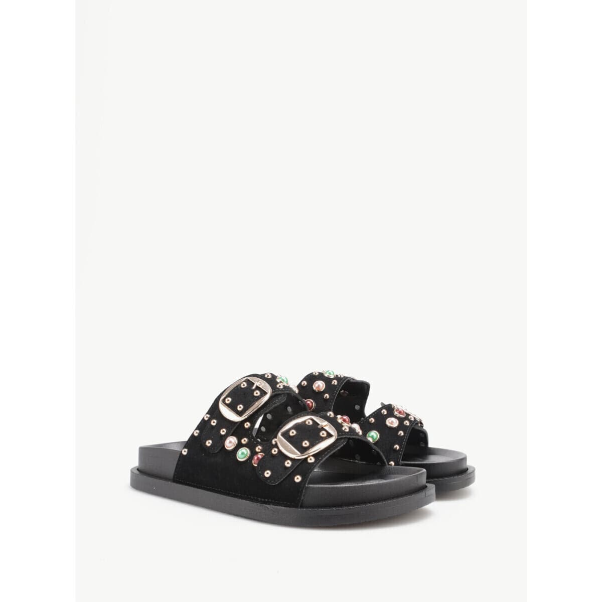 Women's Flip Flops La Modeuse Black