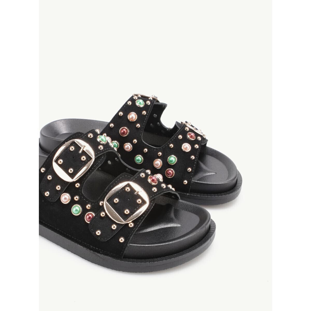 Women's Flip Flops La Modeuse Black