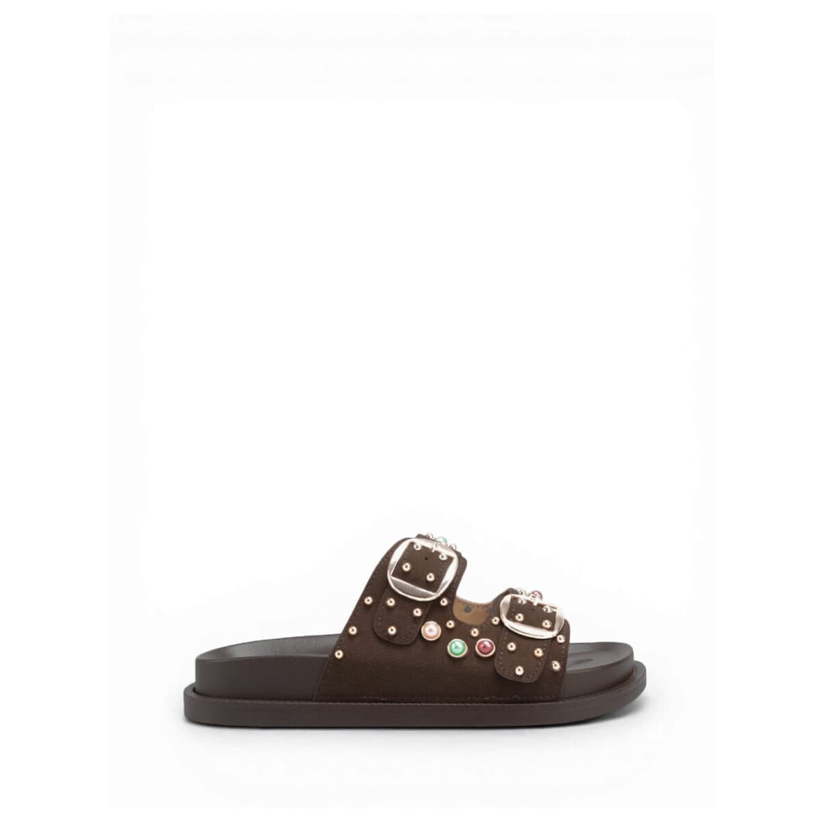 Women's Flip Flops La Modeuse Brown