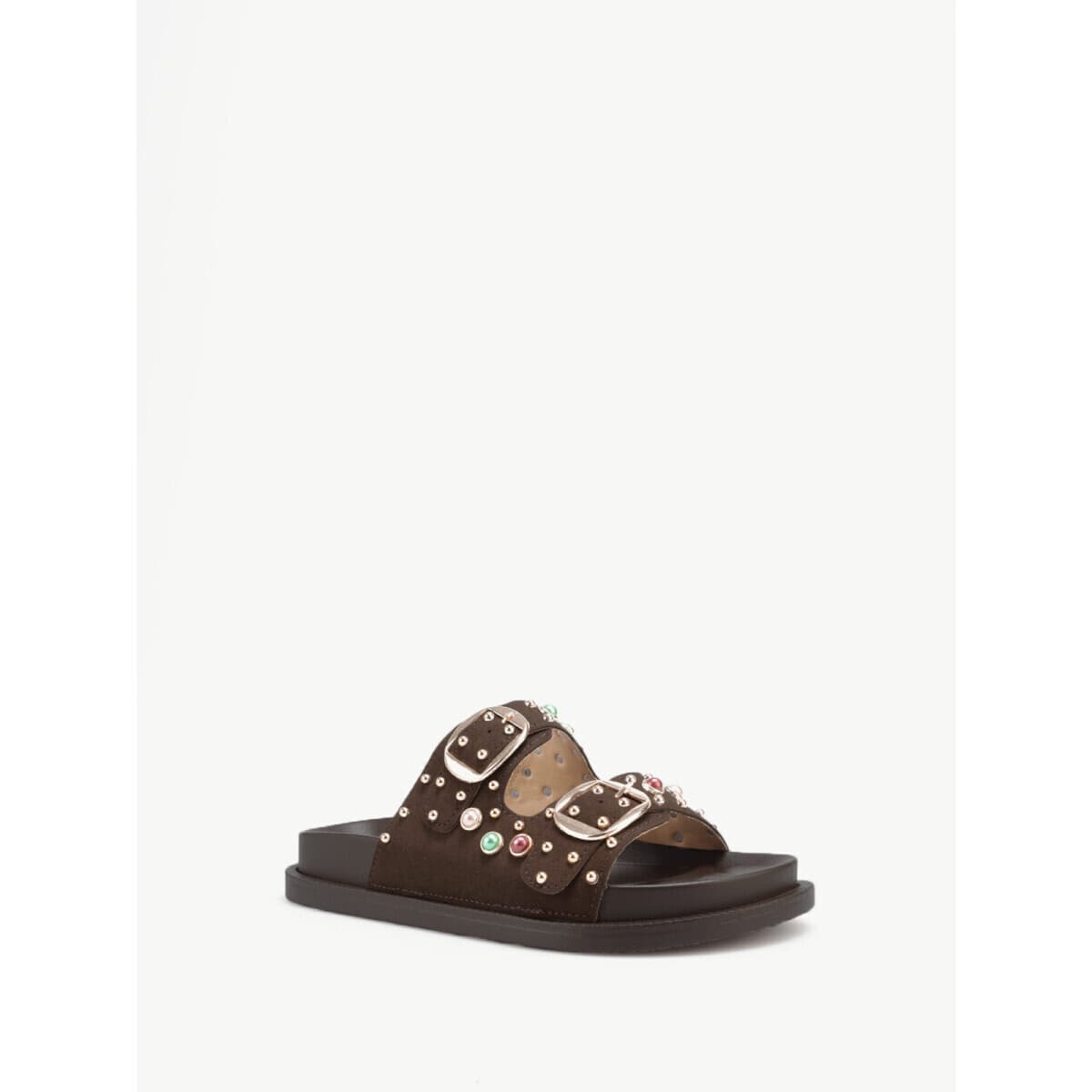 Women's Flip Flops La Modeuse Brown