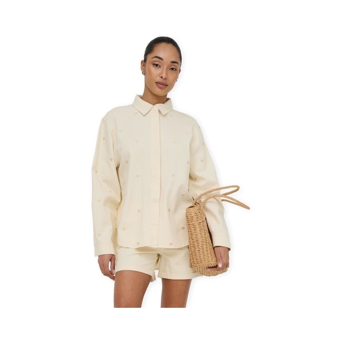 Women's Shirts Only Beige