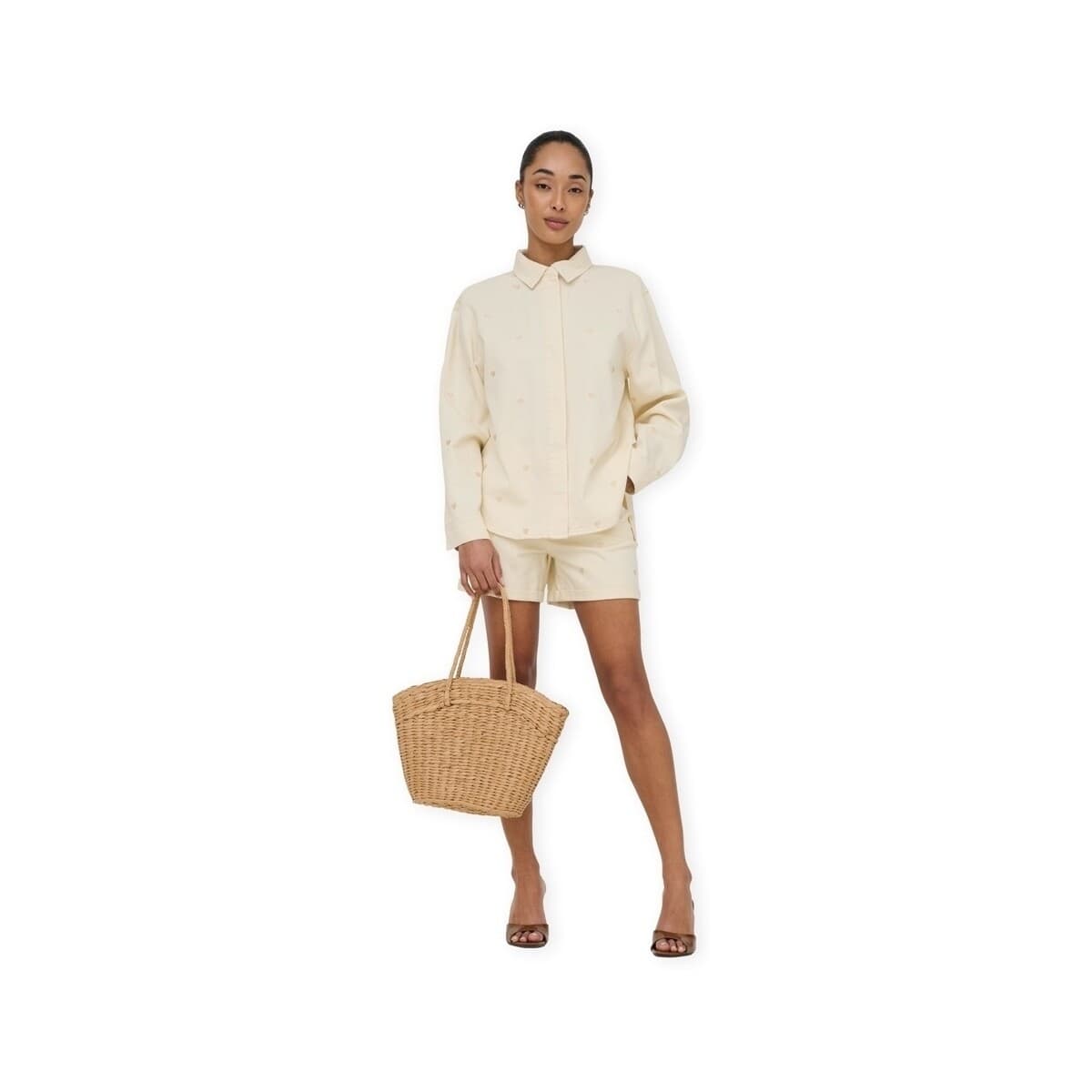 Women's Shirts Only Beige