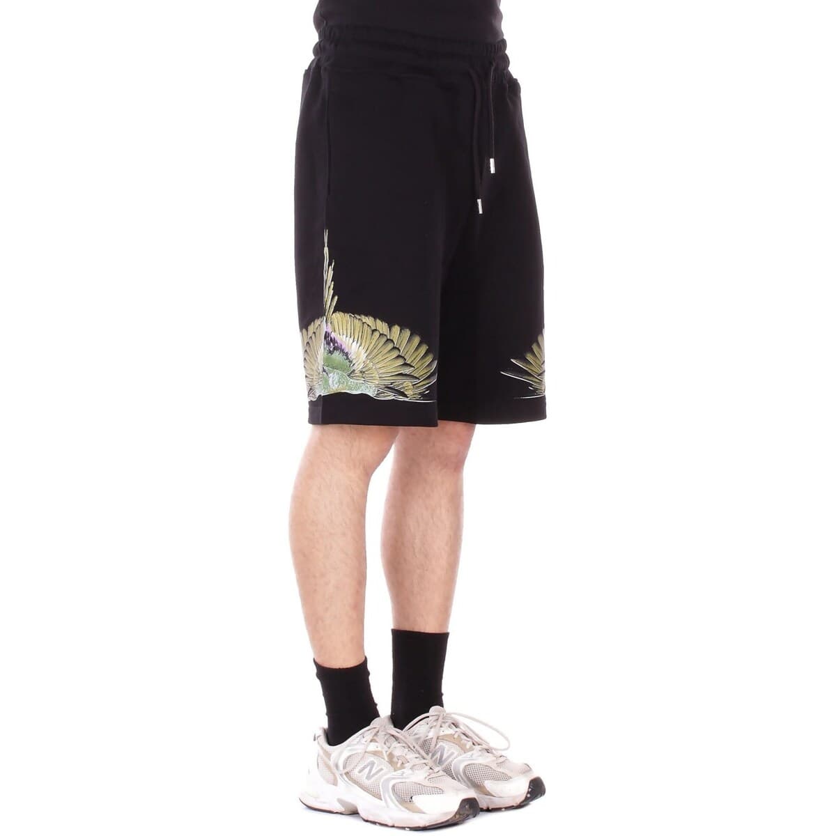 Men's Shorts Marcelo Burlon County Of Milan Black