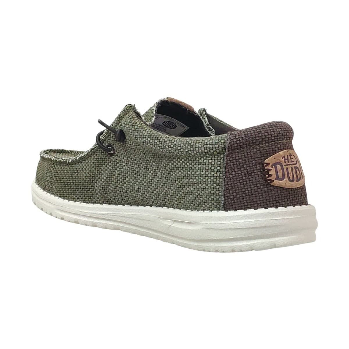 Men's Derby Shoes HEYDUDE Green