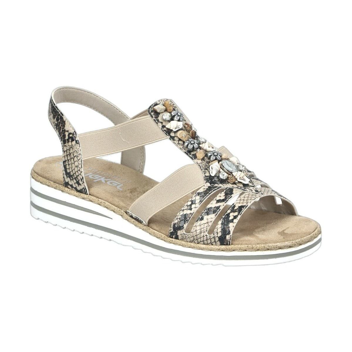 Σανδάλια με πλατφόρμα Rieker V0649