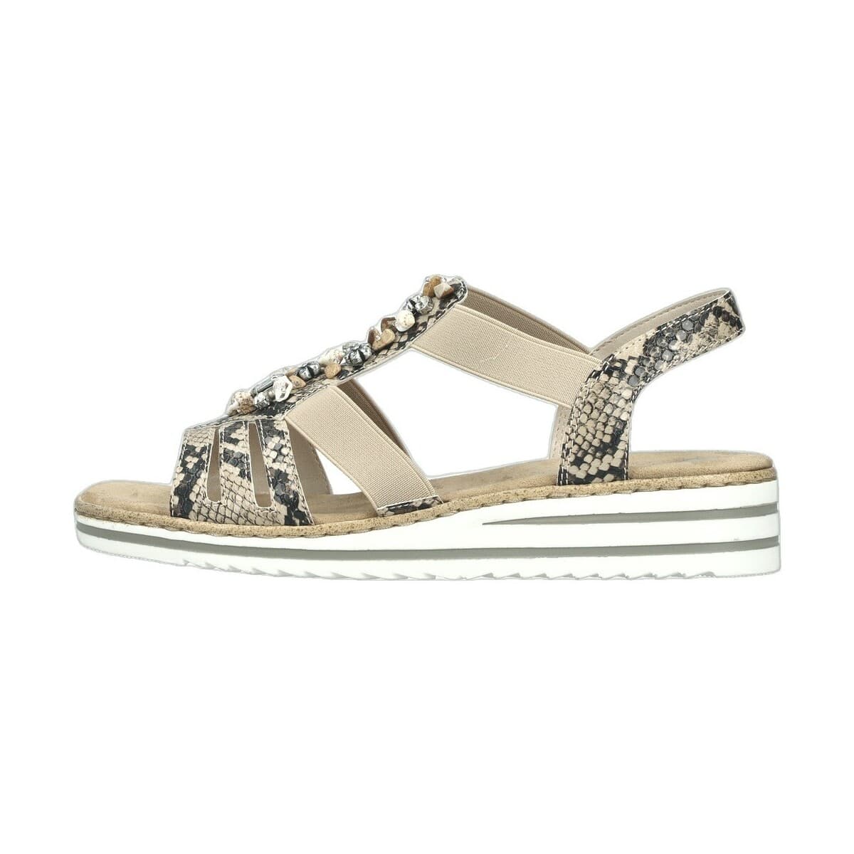 Women's Platforms Rieker Beige