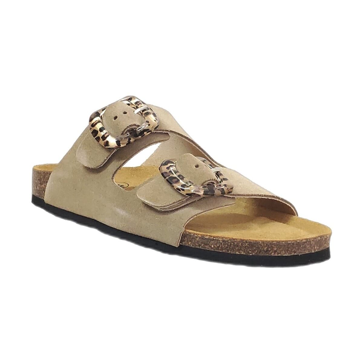 Women's Mules Plakton Beige