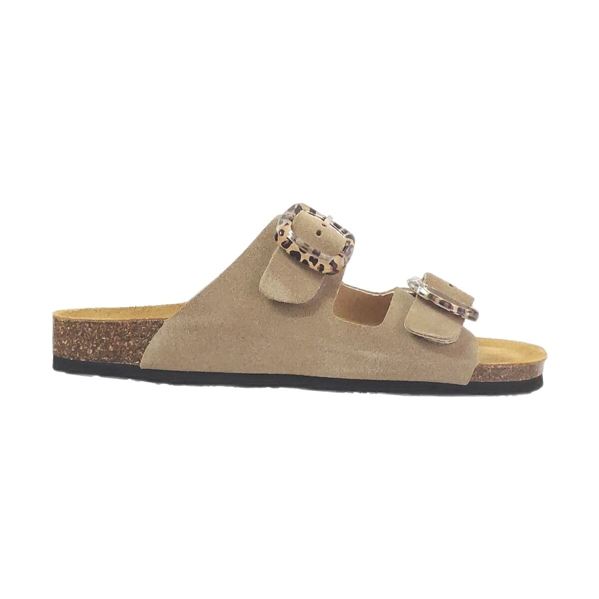 Women's Mules Plakton Beige