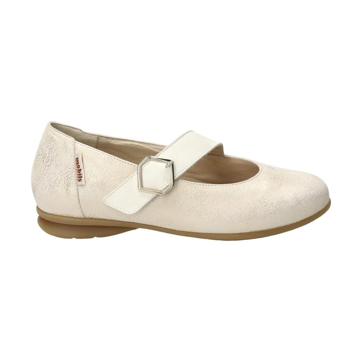 Women's Ballet Flats Mephisto White