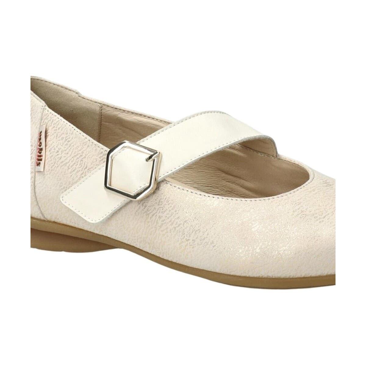 Women's Ballet Flats Mephisto White