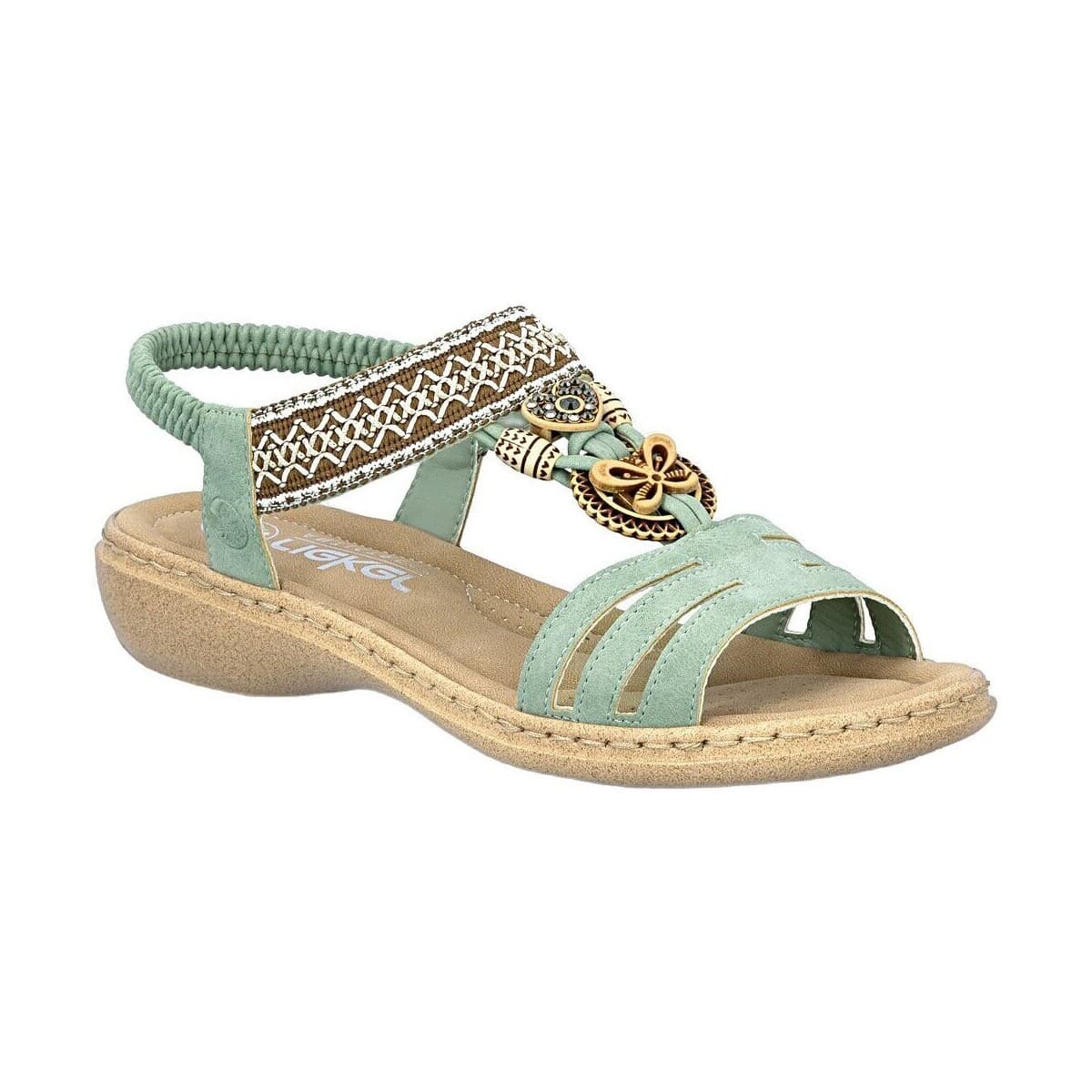 Women's Sandals Rieker Green