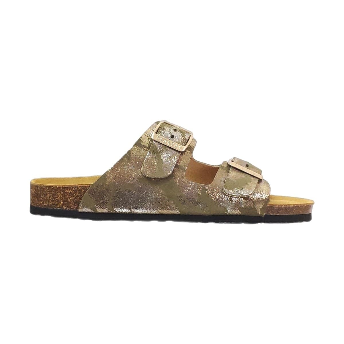Women's Mules Plakton Green