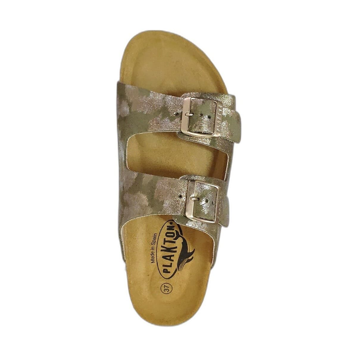 Women's Mules Plakton Green