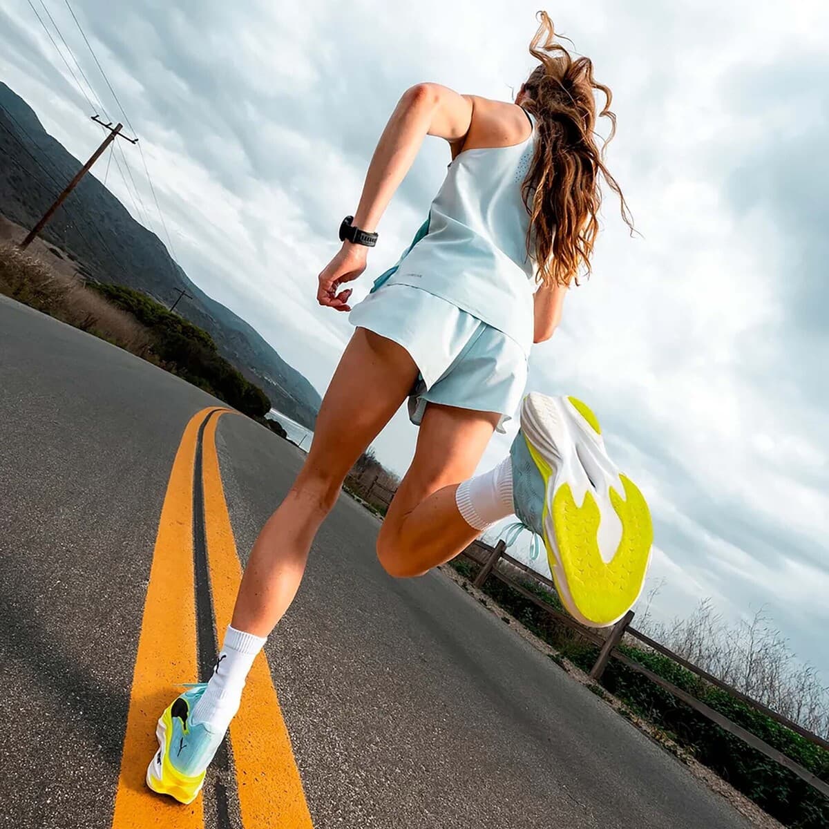 Women's Sleeveless Tops Puma Blue