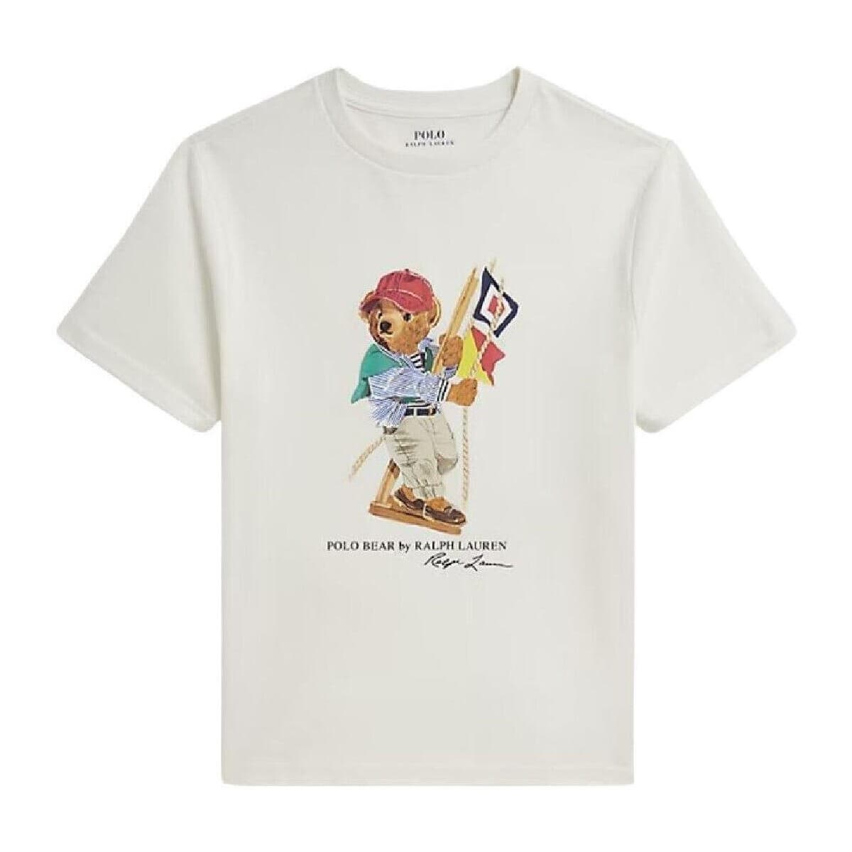Boys' T-Shirts Polo Ralph Lauren White