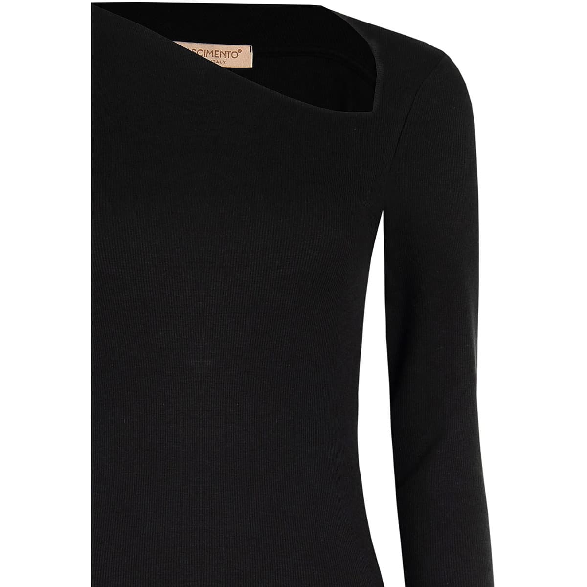 Women's T-Shirts Rinascimento Black