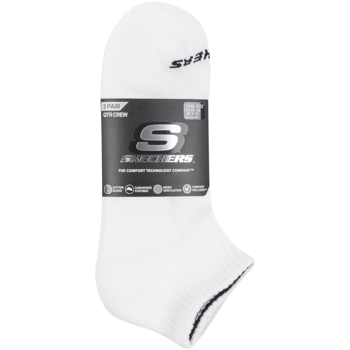 Men's Socks Skechers White