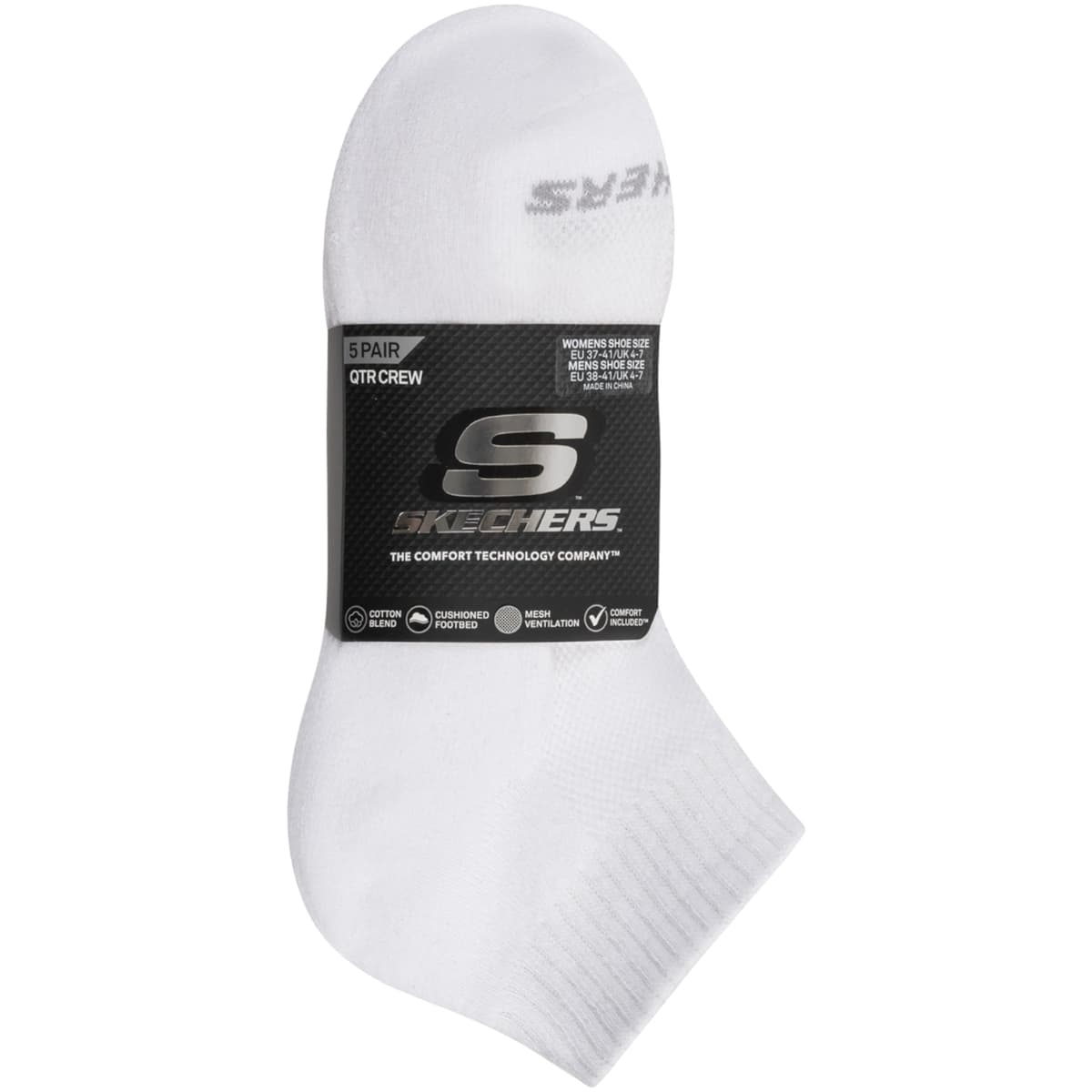 Men's Socks Skechers White