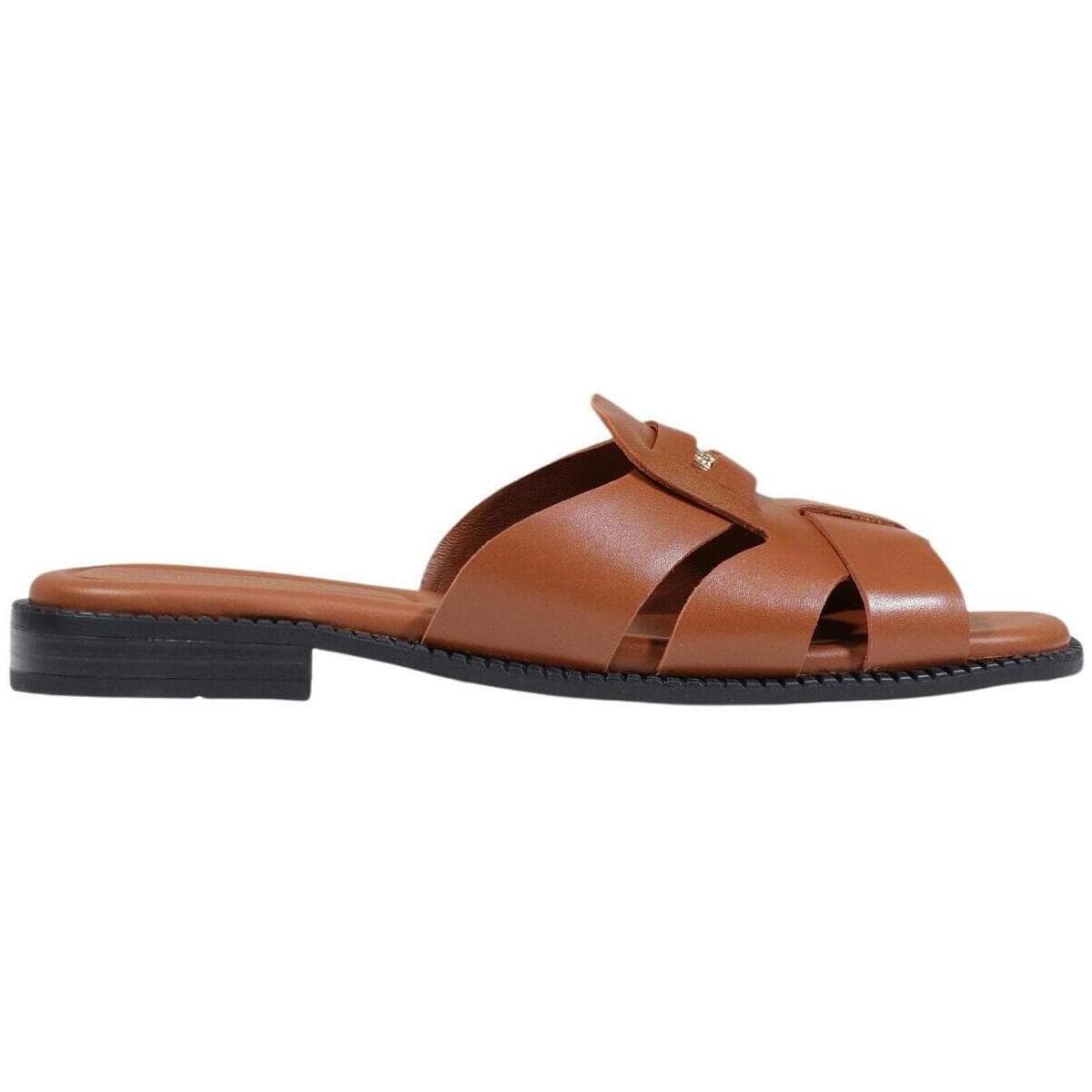 Women's Flip Flops Tommy Hilfiger Brown