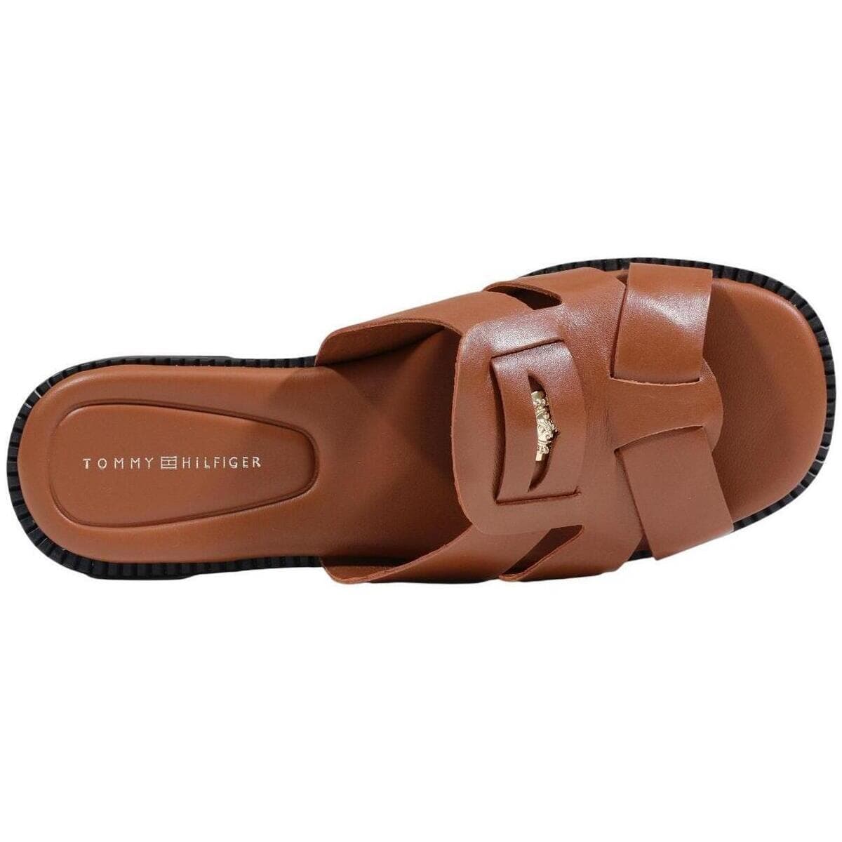 Women's Flip Flops Tommy Hilfiger Brown