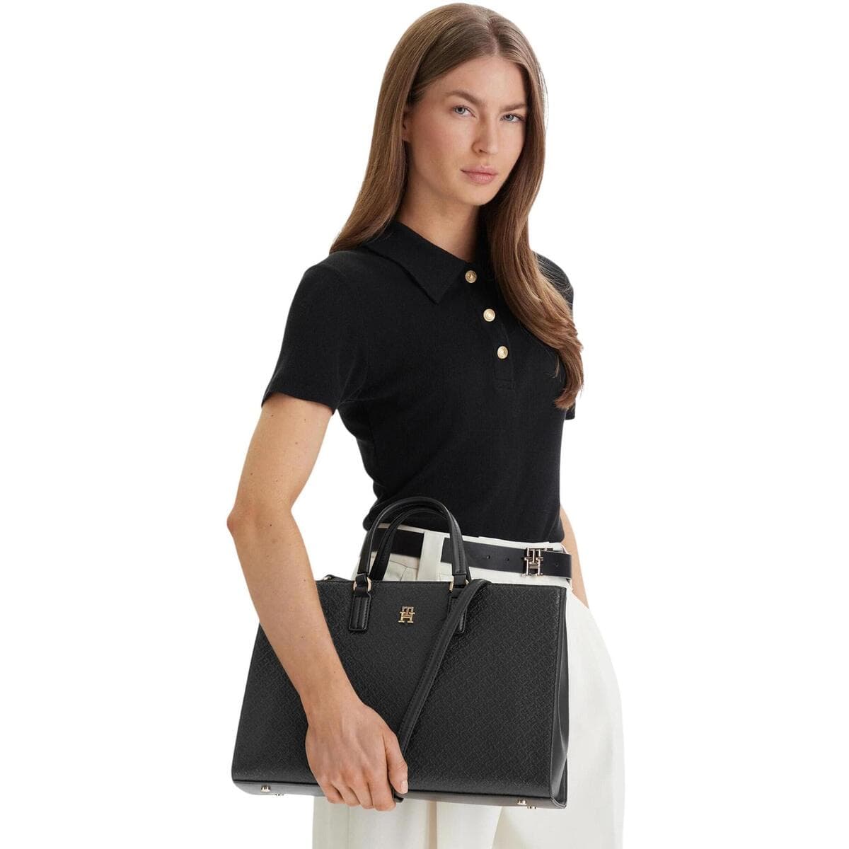 Women's Handbags Tommy Hilfiger Black