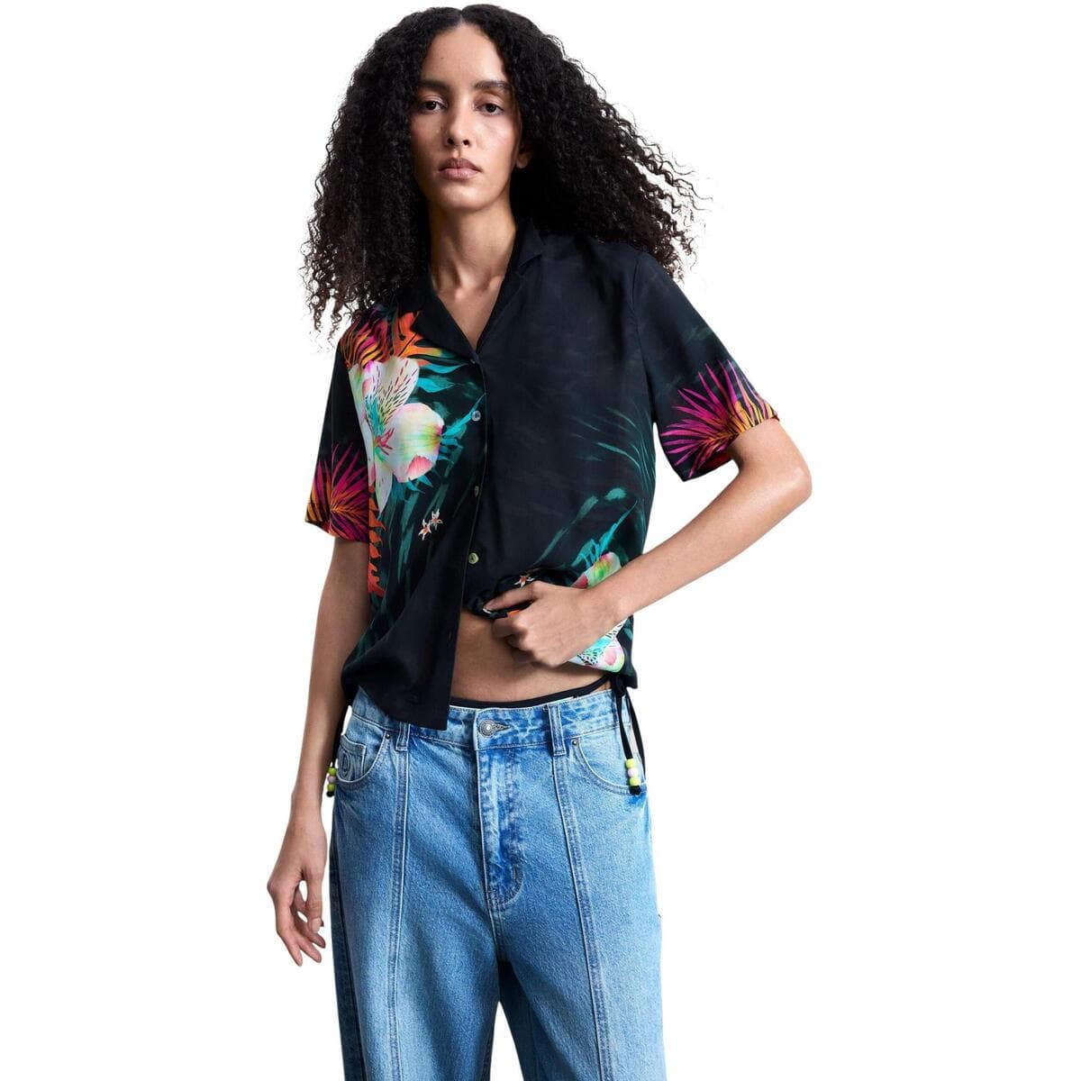 Women's Shirts Desigual Black