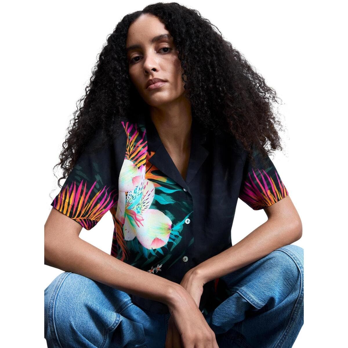 Women's Shirts Desigual Black