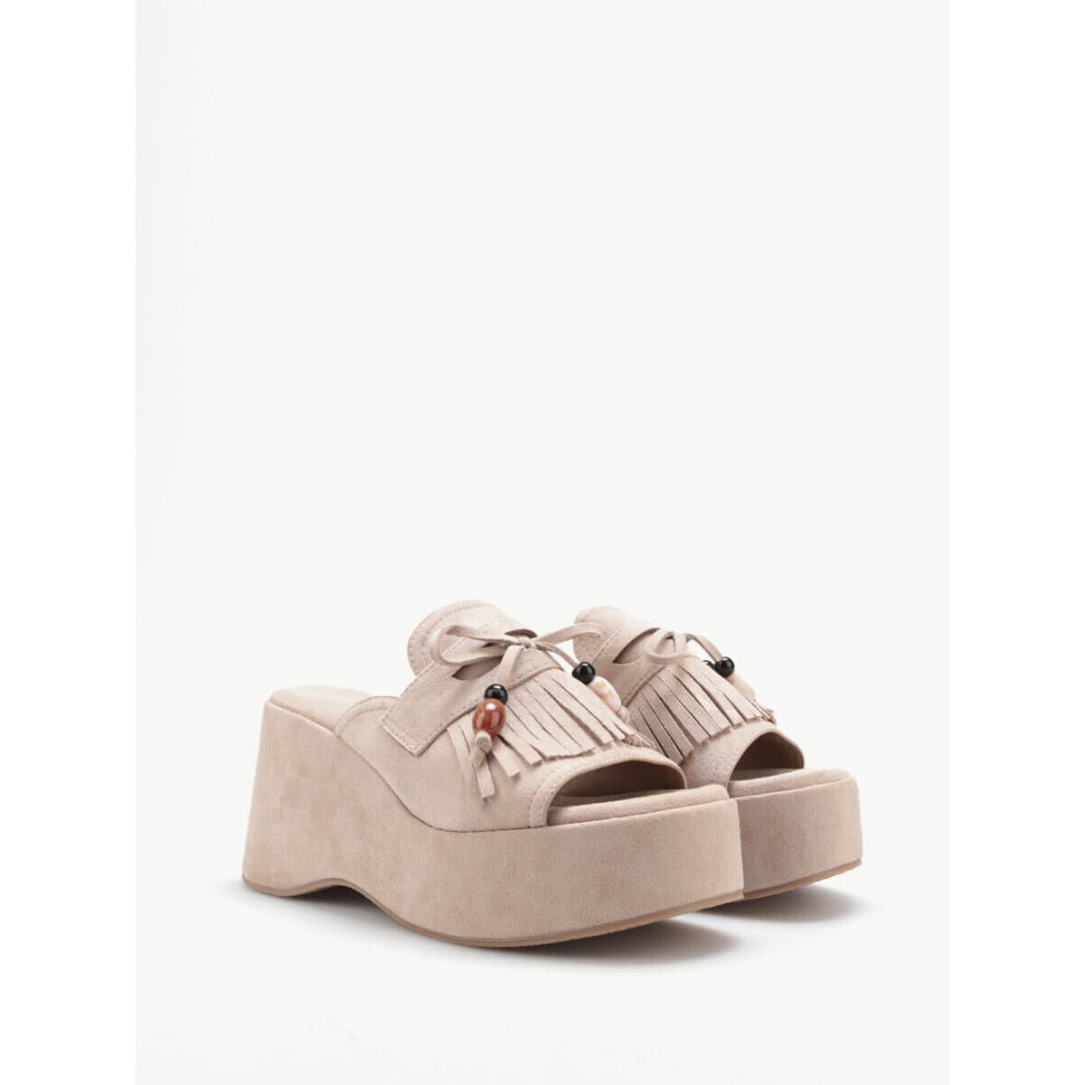 Women's Mules La Modeuse Beige