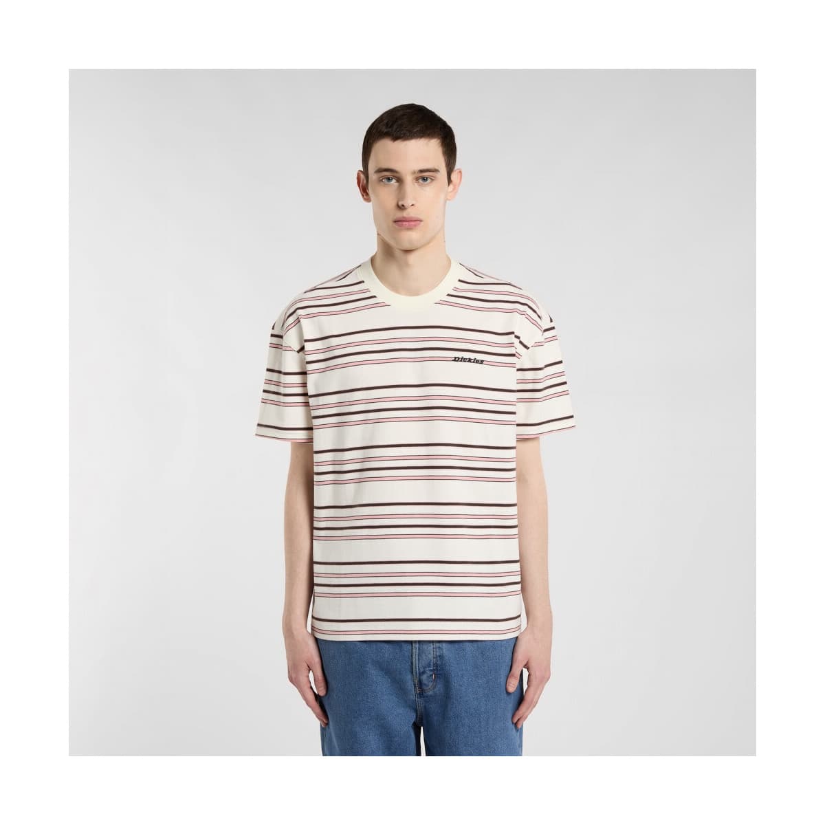 T-shirt με κοντά μανίκια Dickies East liberty stripe tee