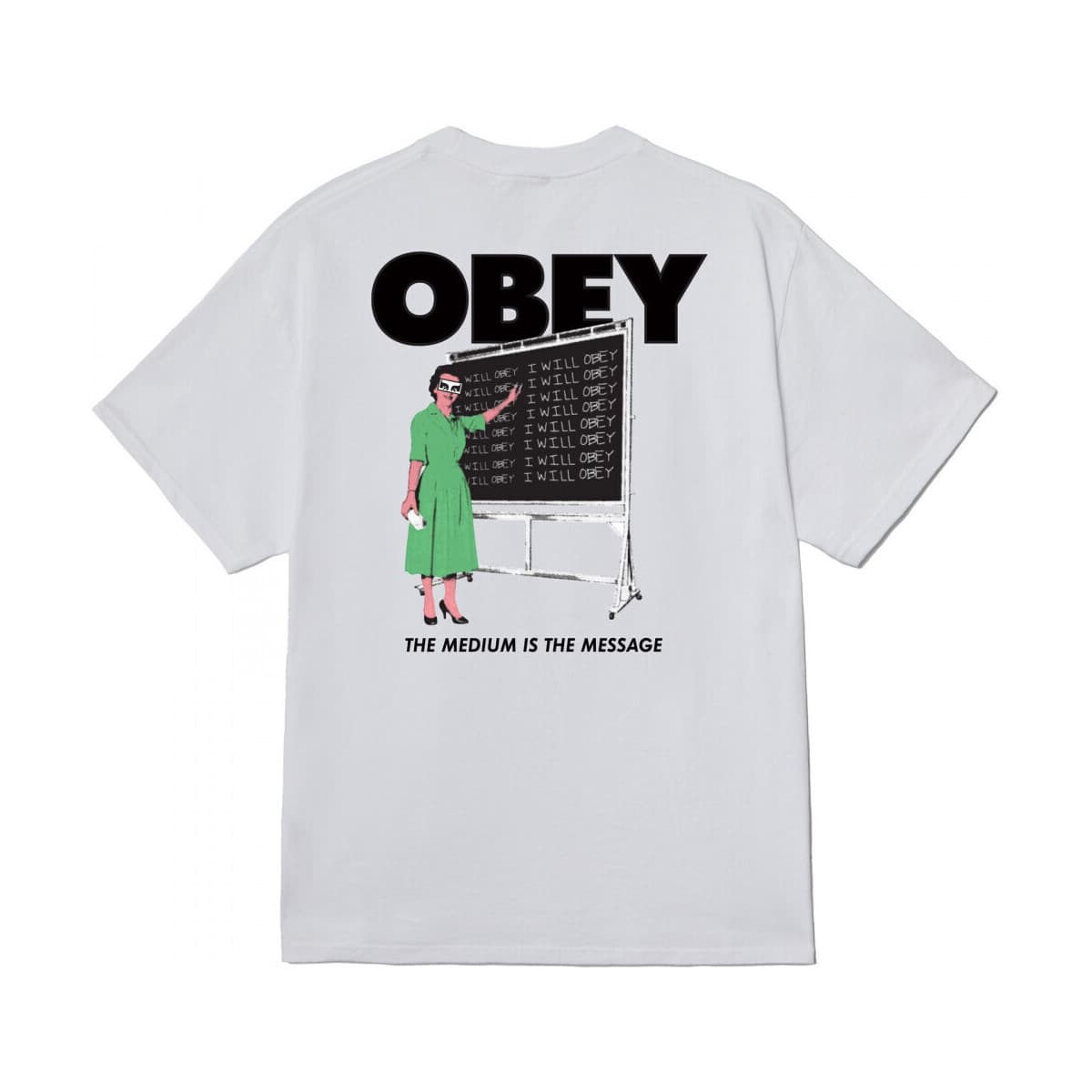 T-shirt με κοντά μανίκια Obey I will