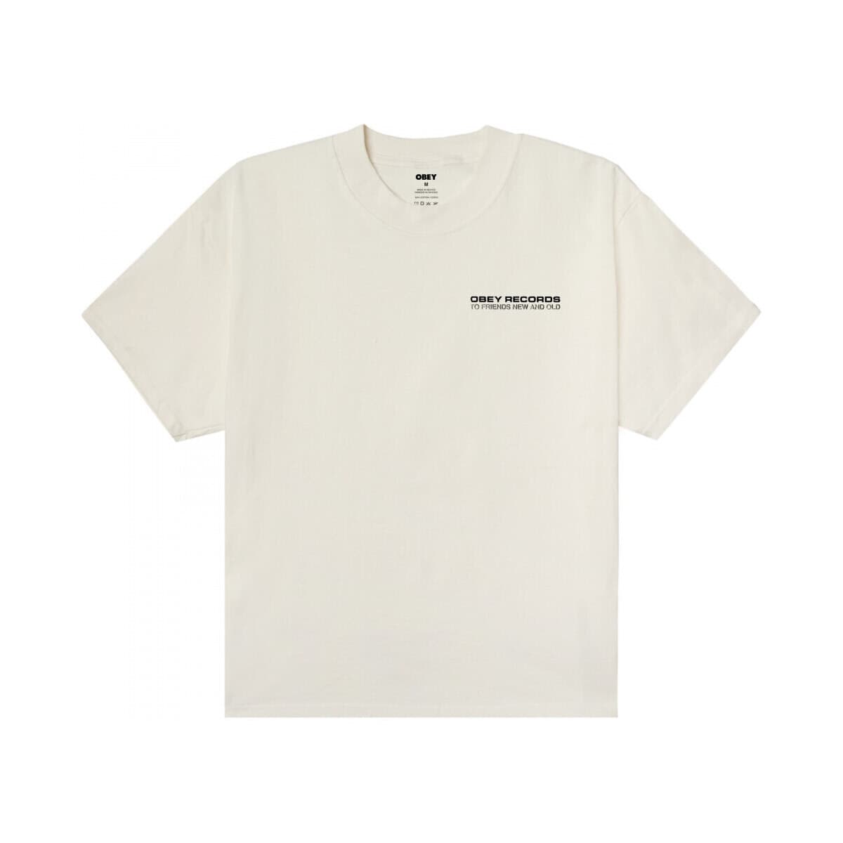 Men's T-Shirts Obey White