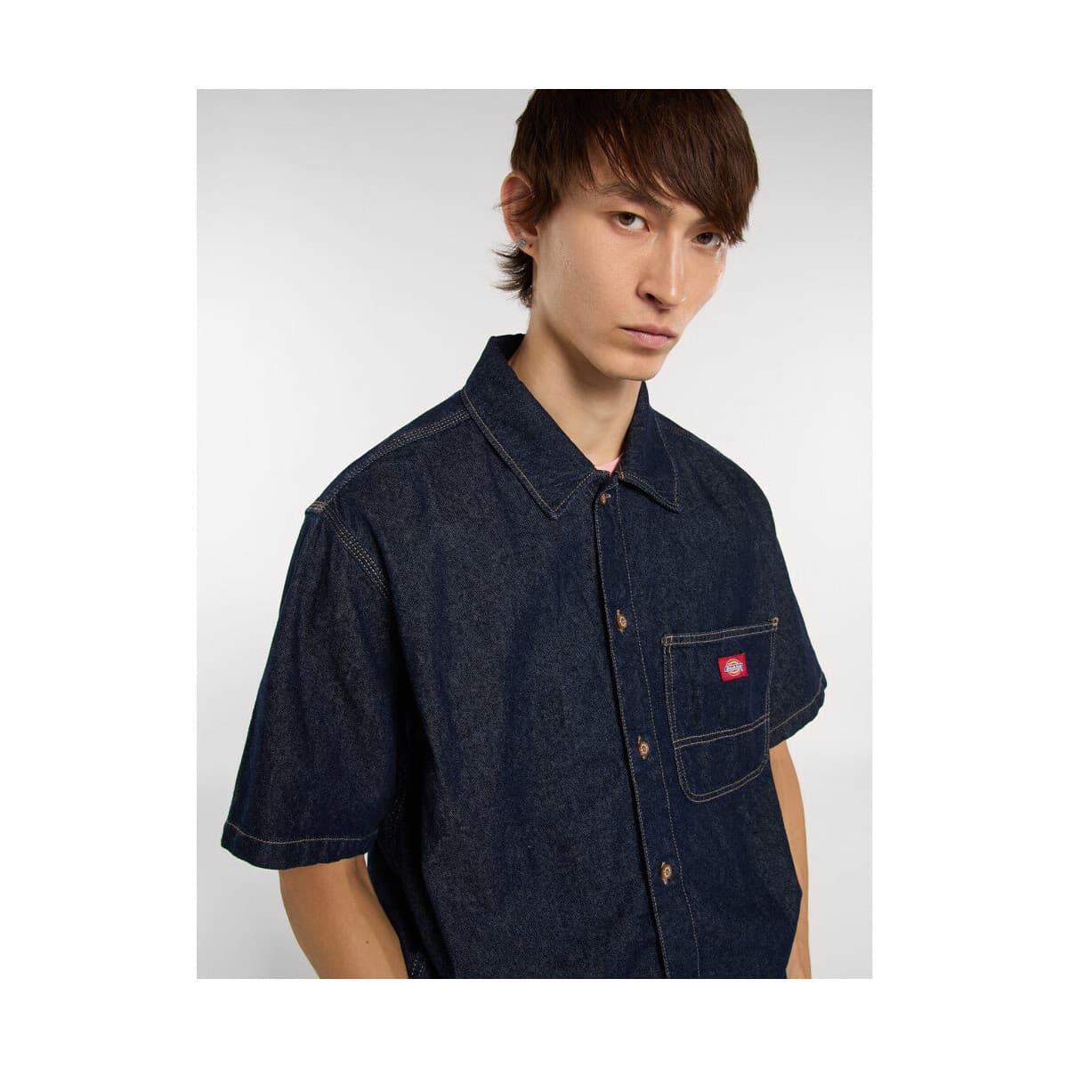 Men's Shirts Dickies Blue