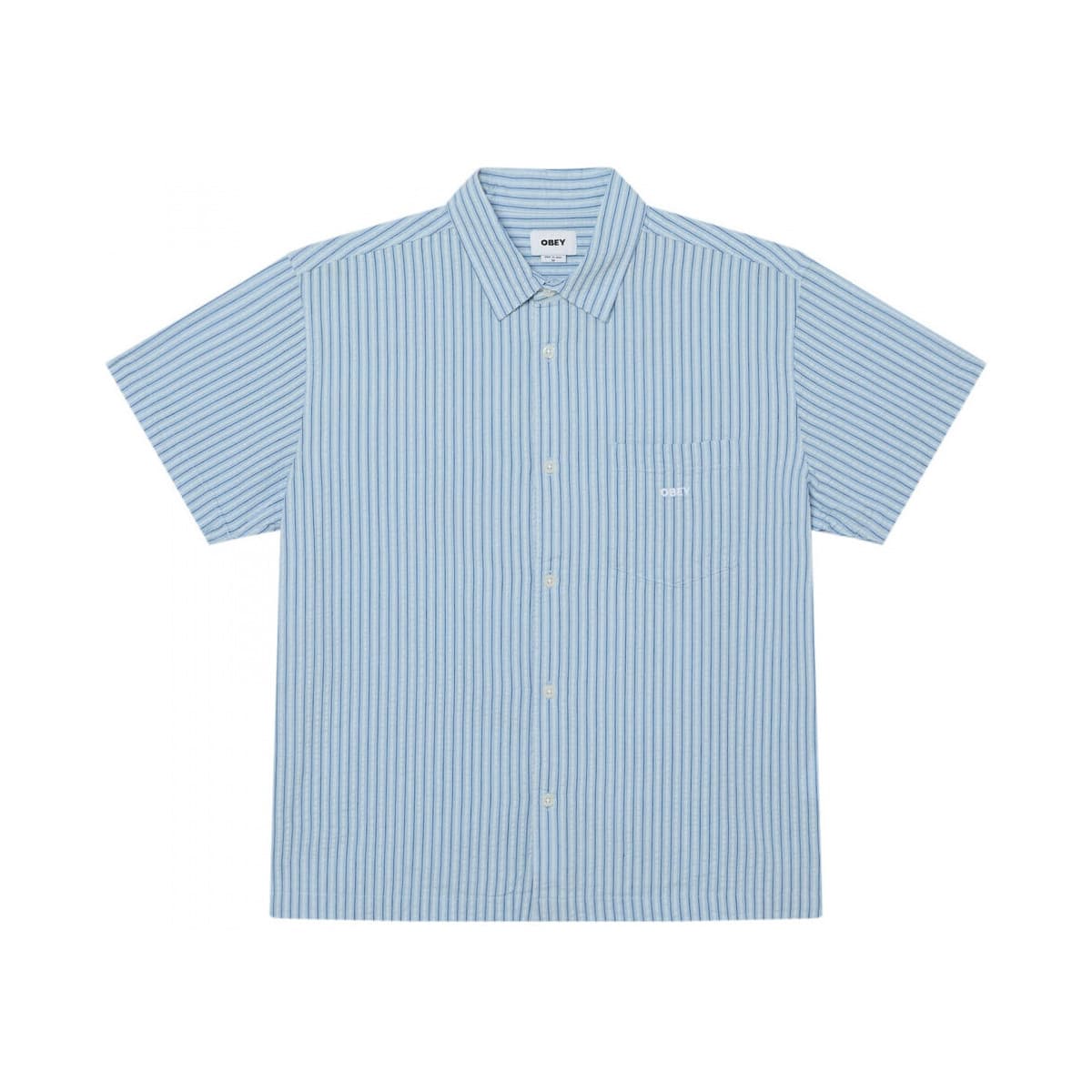 Πουκάμισο με κοντά μανίκια Obey Alan woven