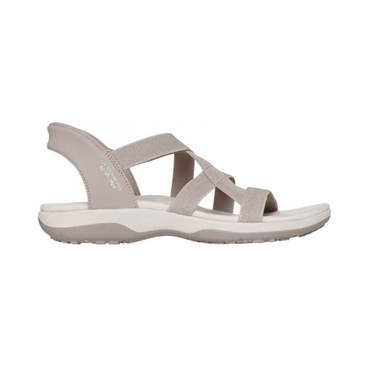 Women's Sports Sandals Skechers Beige